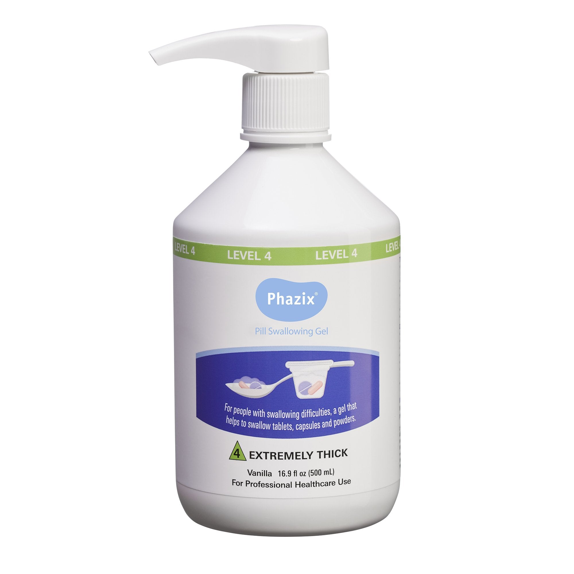 Phazix@Level 3 Swallowing Aid, 500 mL Bottle-Swallowing Aid Phazix@Level 4 500 mL Bottle