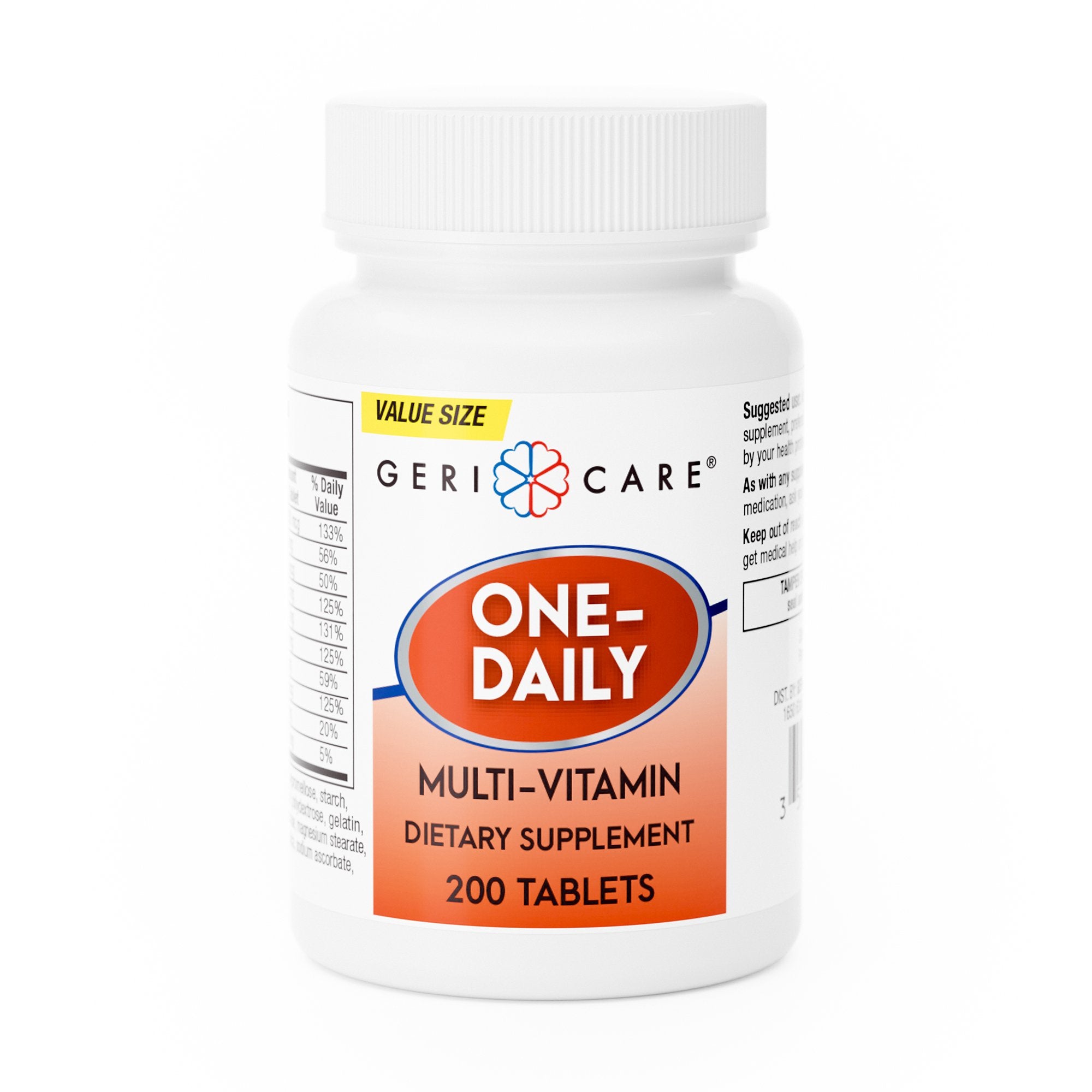 Geri-Care Multivitamin Supplement-Multivitamin Supplement Geri-Care Tablet 200 per Bottle