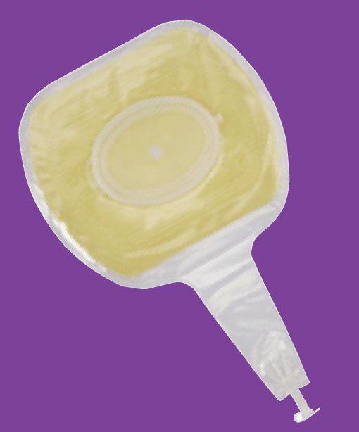 Eakin Fistula and Wound Drainage Pouch, 6-3/10 x 9-7/10 Inch-Fistula / Wound Drainage Pouch Eakin
