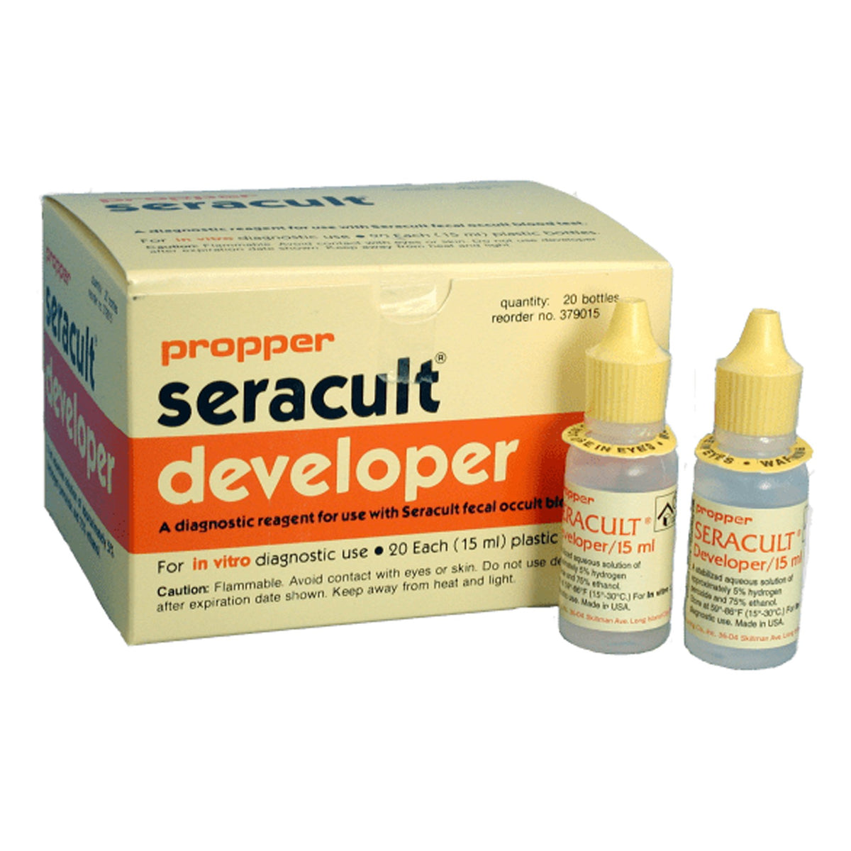 Seracult Fecal Occult Blood Colorectal Cancer Screening Test Kit-Cancer Screening Test Kit Seracult Fecal Occult Blood Test (FOBT) 100 Tests CLIA Waived