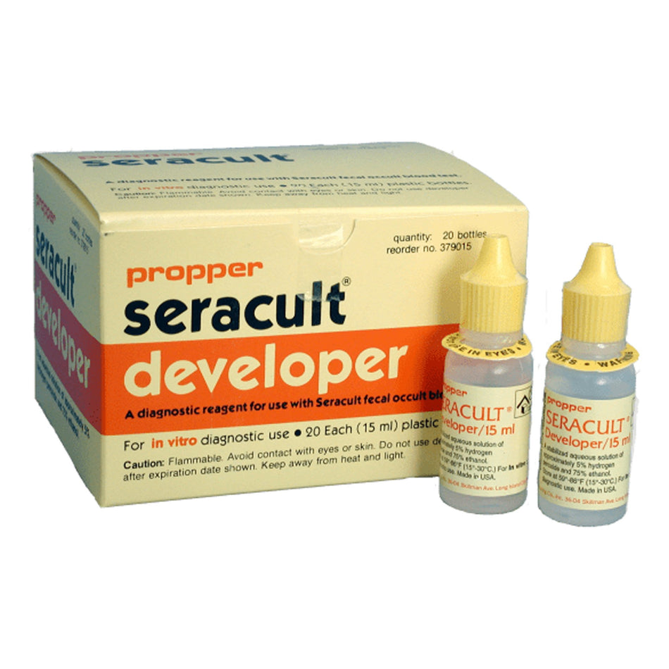 Seracult Fecal Occult Blood Colorectal Cancer Screening Test Kit-Cancer Screening Test Kit Seracult Fecal Occult Blood Test (FOBT) 100 Tests CLIA Waived