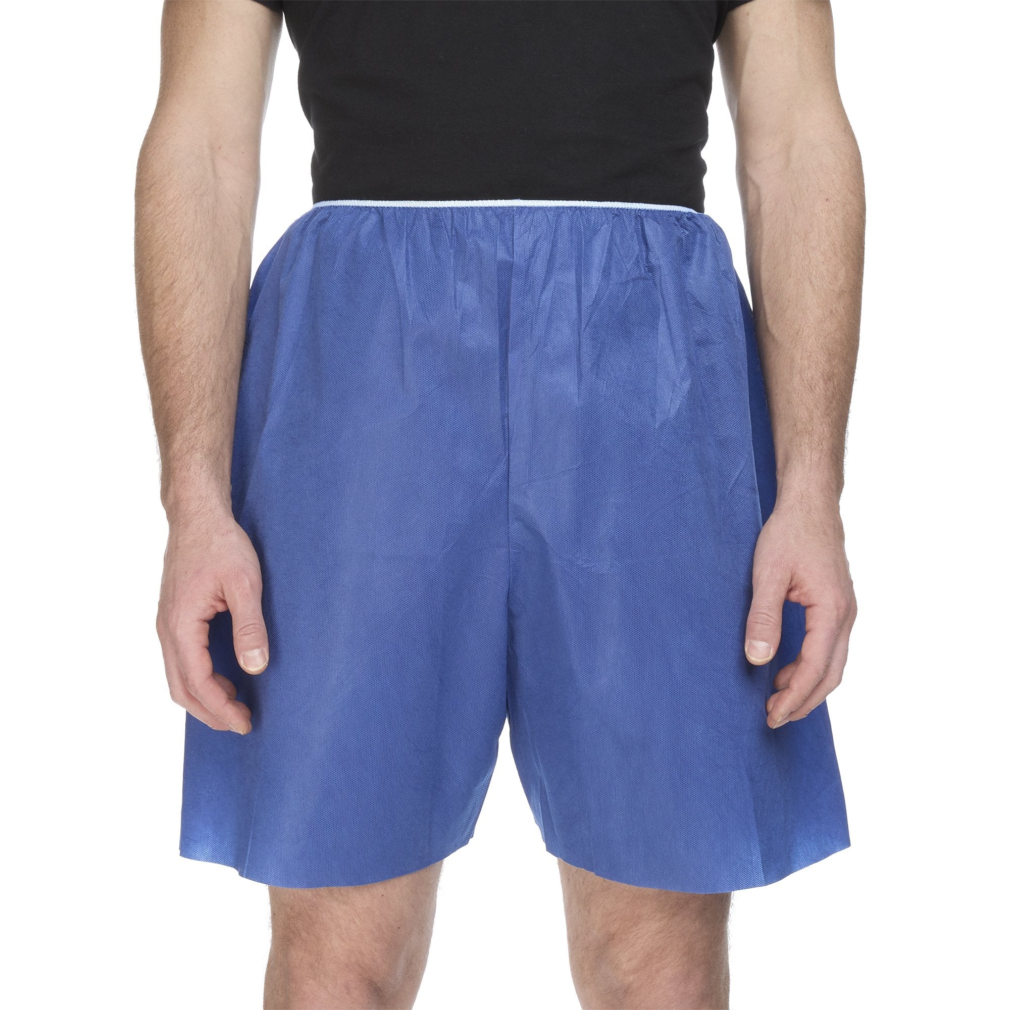 McKesson Patient Exam Shorts, 2X-Large-Exam Shorts McKesson 2X-Large Blue SMS Adult Disposable