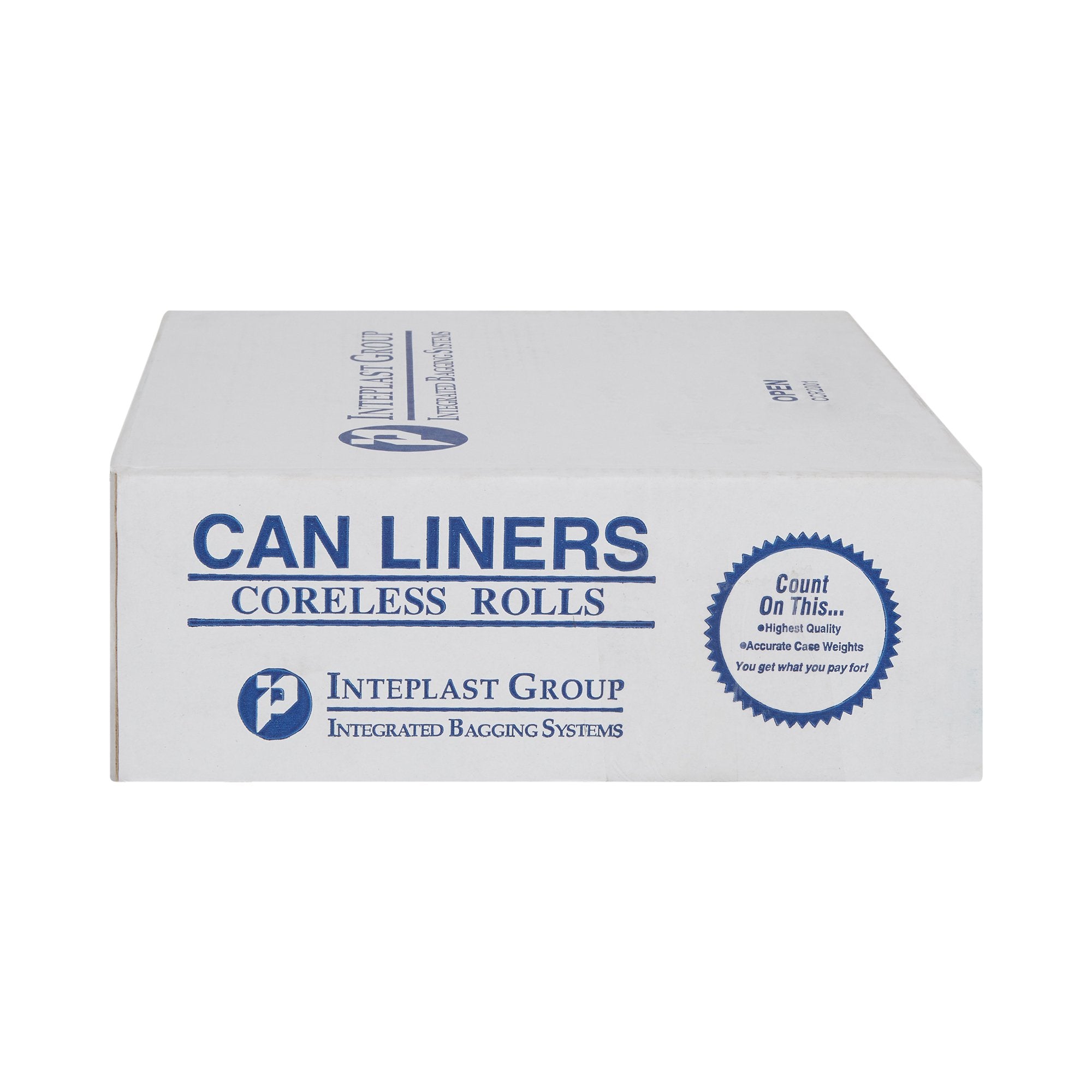McKesson Light Duty Clear Trash Bag, 15 gal, 6 Mic-Trash Bag McKesson 15 gal. Clear HDPE 6 Mic. 24 X 33 Inch Star Seal Bottom Coreless Roll