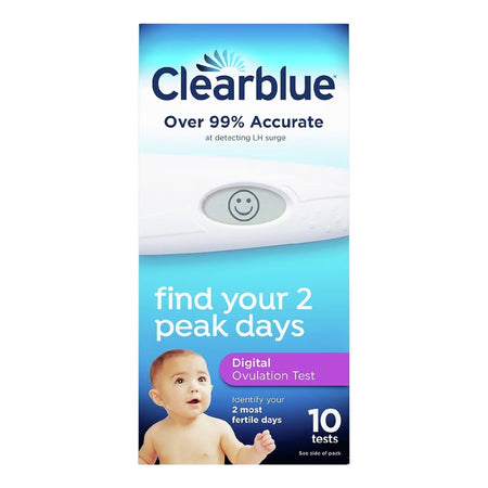 Clearblue Digital Ovulation Test-Reproductive Health Test Kit Clearblue Digital Ovulation Test 10 Tests CLIA Waived