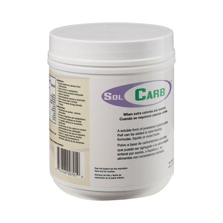 SolCarb® Soluble Form of Powdered Carbohydrate, 454 Gram Jar - Nutritionals and Feeding Supplies>Nutritionals>Oral Supplem...