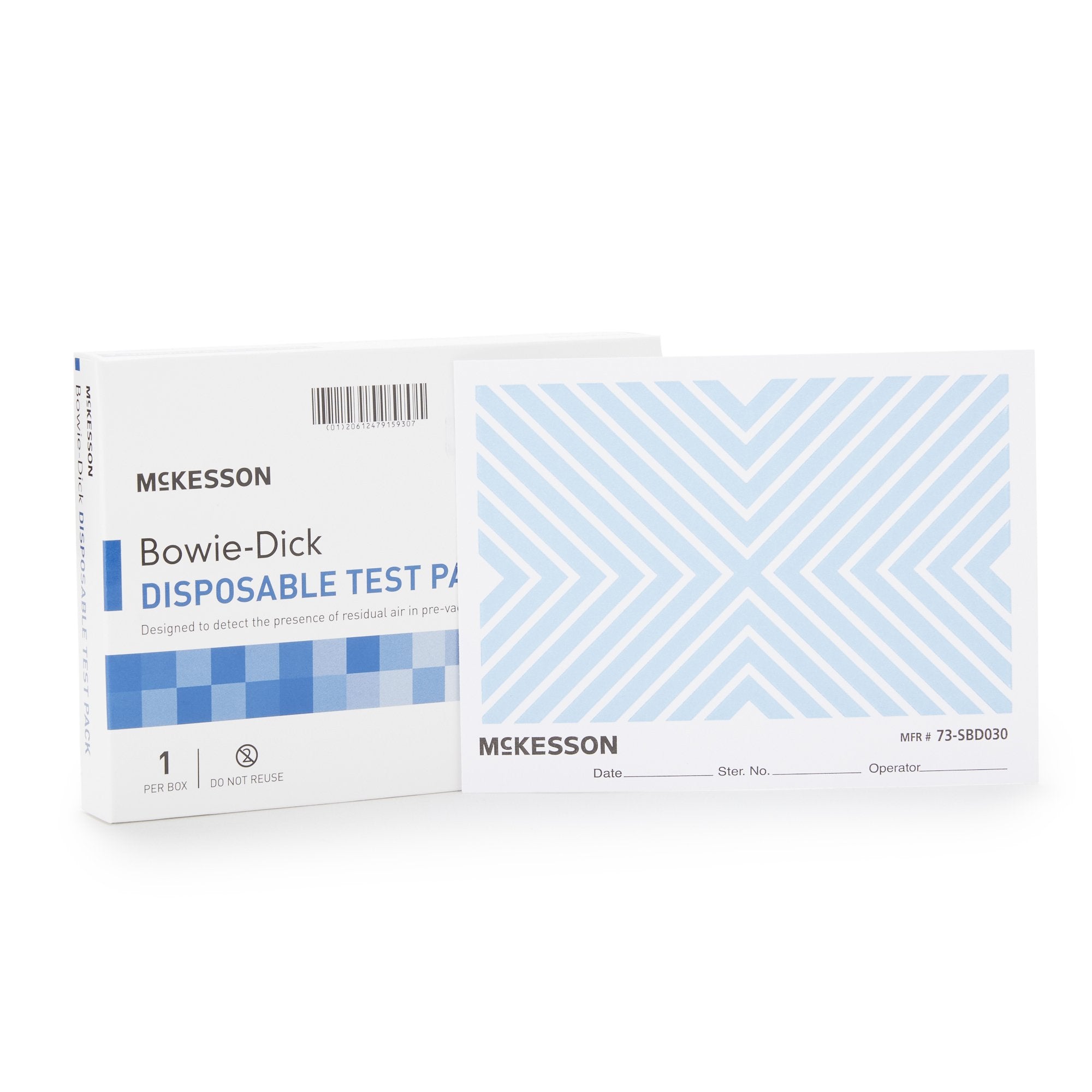 McKesson Sterilization Bowie-Dick Test Pack-McKesson Sterilization Bowie-Dick Test Pack Steam