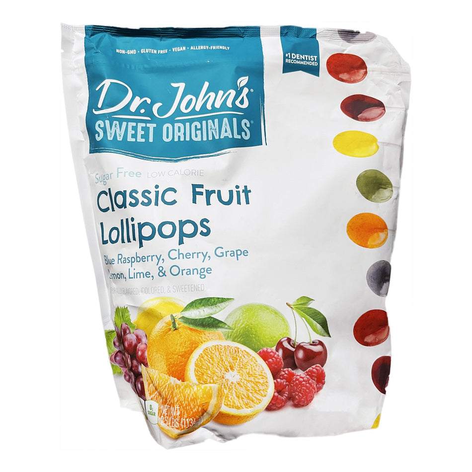 Dr. John's Candies� Sugar-Free Lollipop-Sugar-Free Lollipop Dr. John's Candies�