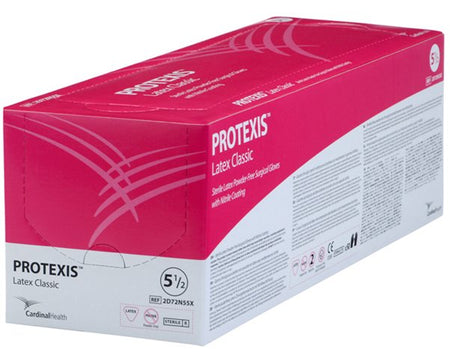 Protexis Latex Classic Surgical Glove, Size 7.5, Cream-Surgical Glove Protexis Latex Classic Size 7.5 Sterile Latex Standard Cuff Length Smooth Cream Not Chemo Approved