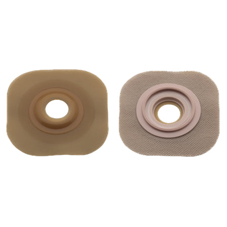 New Image Flextend Colostomy Barrier With 7/8 Inch Stoma Opening-"Ostomy Barrier New Image Flextend Precut, Extended Wear Without Tape 44 mm Flange Green Code System Hydrocolloid 7/8 Inch Opening"