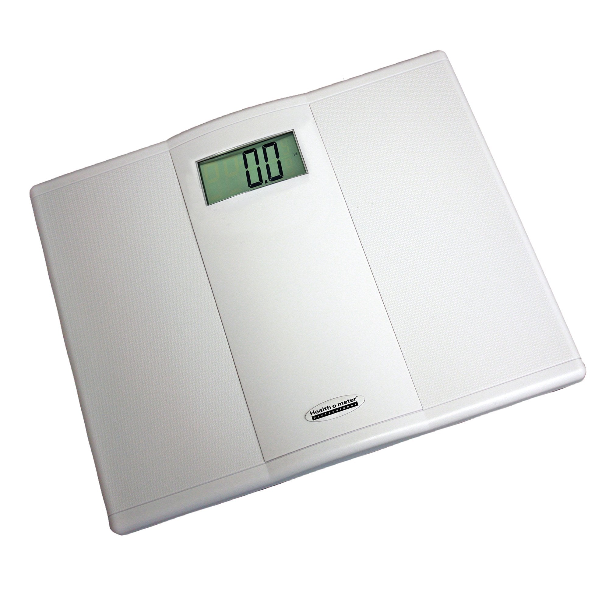 Health O Meter Floor Scale-Floor Scale Health O Meter Digital Display 400 lbs. / 181 kg Capacity White Battery Operated