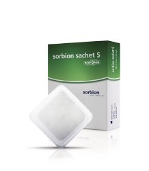 Cutimed Sorbion Sachet S Gelling Fiber Wound Dressing, 3 x 3 Inch-Gelling Fiber Wound Dressing Cutimed Sorbion Sachet S 3 X 3 Inch Square Sterile