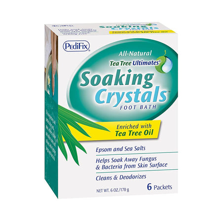 Tea Tree Ultimates Foot Wash-Foot Wash Tea Tree Ultimates Crystals 1 oz. Individual Packet Scented