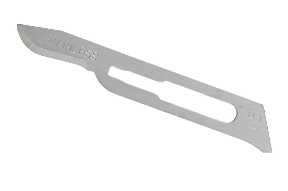Glassvan Surgical Blade-Surgical Blade Glassvan Carbon Steel No. 15 Sterile