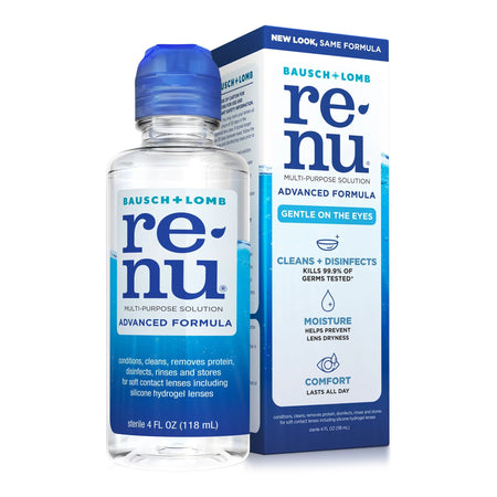 Bausch + Lomb Renu Advanced Formula Multi-Purpose Solution - Pharmaceuticals>Over the Counter>Eye Care - Valeant Pharmaceu...