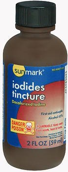 sunmark Iodides Tincture-Antiseptic sunmark Topical Liquid 2 oz. Bottle
