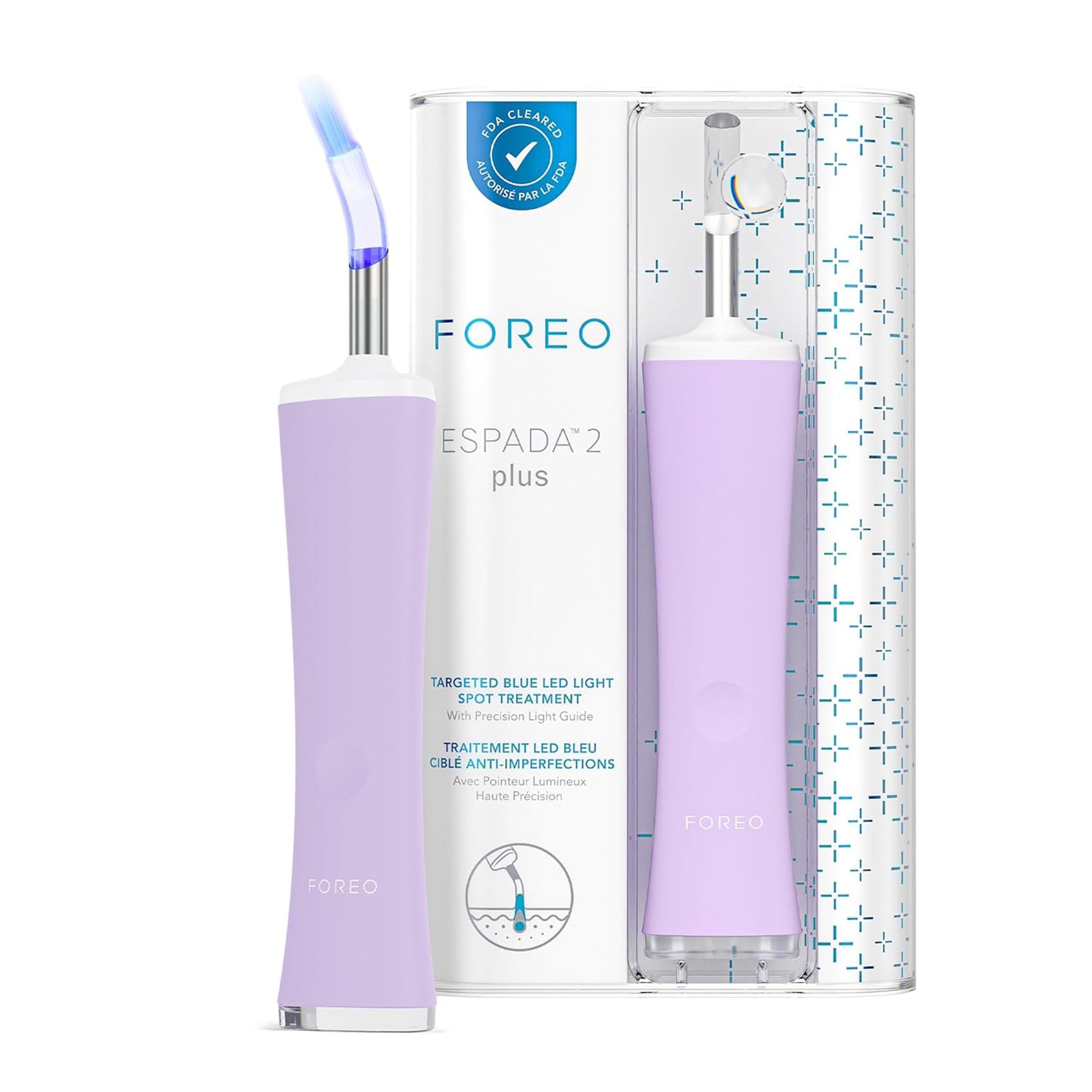 ESPADA 2 Plus Acne Therapy Device, Lavender-Acne Treatment ESPADA 2 plus