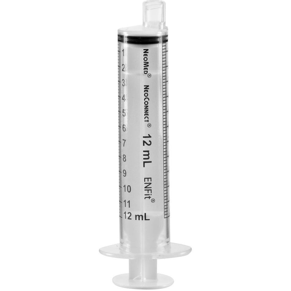 NeoConnect at home Oral Medication Syringe, 12 mL-Oral Medication Syringe NeoConnect at home 12 mL Enfit Tip Without Safety
