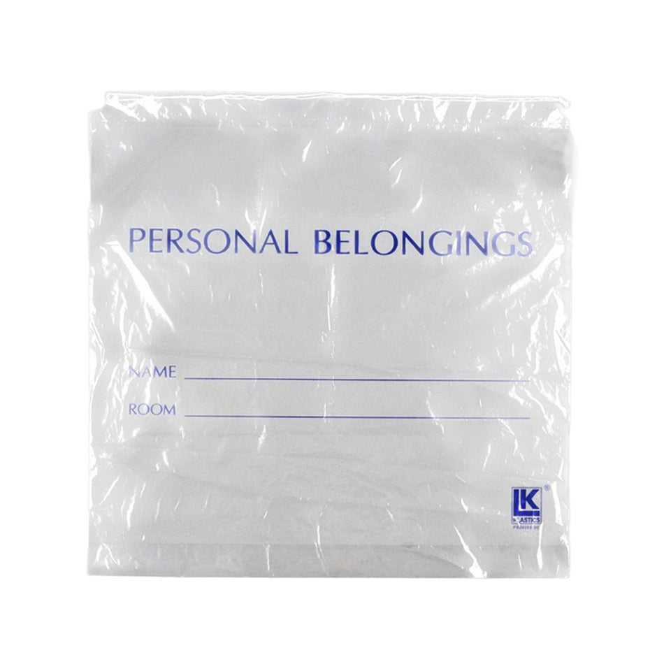 Patient Belongings Bag LK® 20 X 20 Inch LDPE Drawstring Closure Clear - Housekeeping>Bags>Patient Belongings Bags and Boxe...