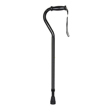 McKesson Steel Offset Cane, 29¾ – 37¾ Inch Height - Ambulatory Equipment>Mobility>Canes - McKesson Brand