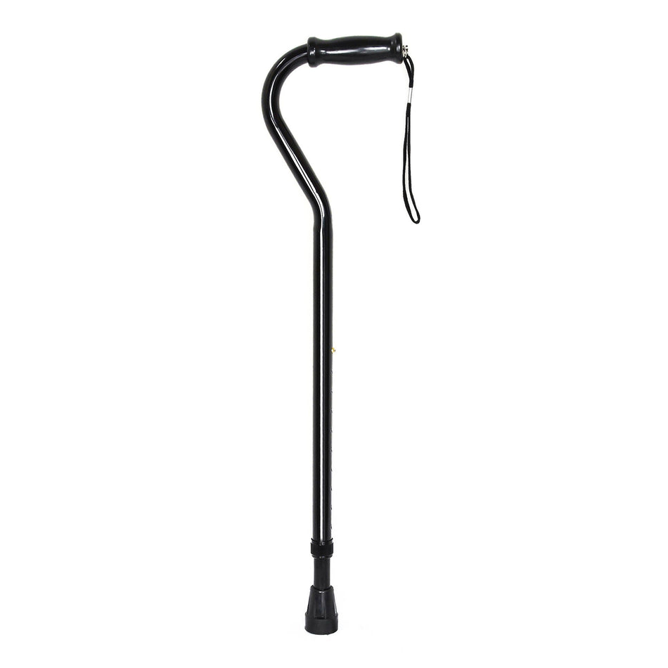 McKesson Steel Offset Cane, 29¾ – 37¾ Inch Height - Ambulatory Equipment>Mobility>Canes - McKesson Brand