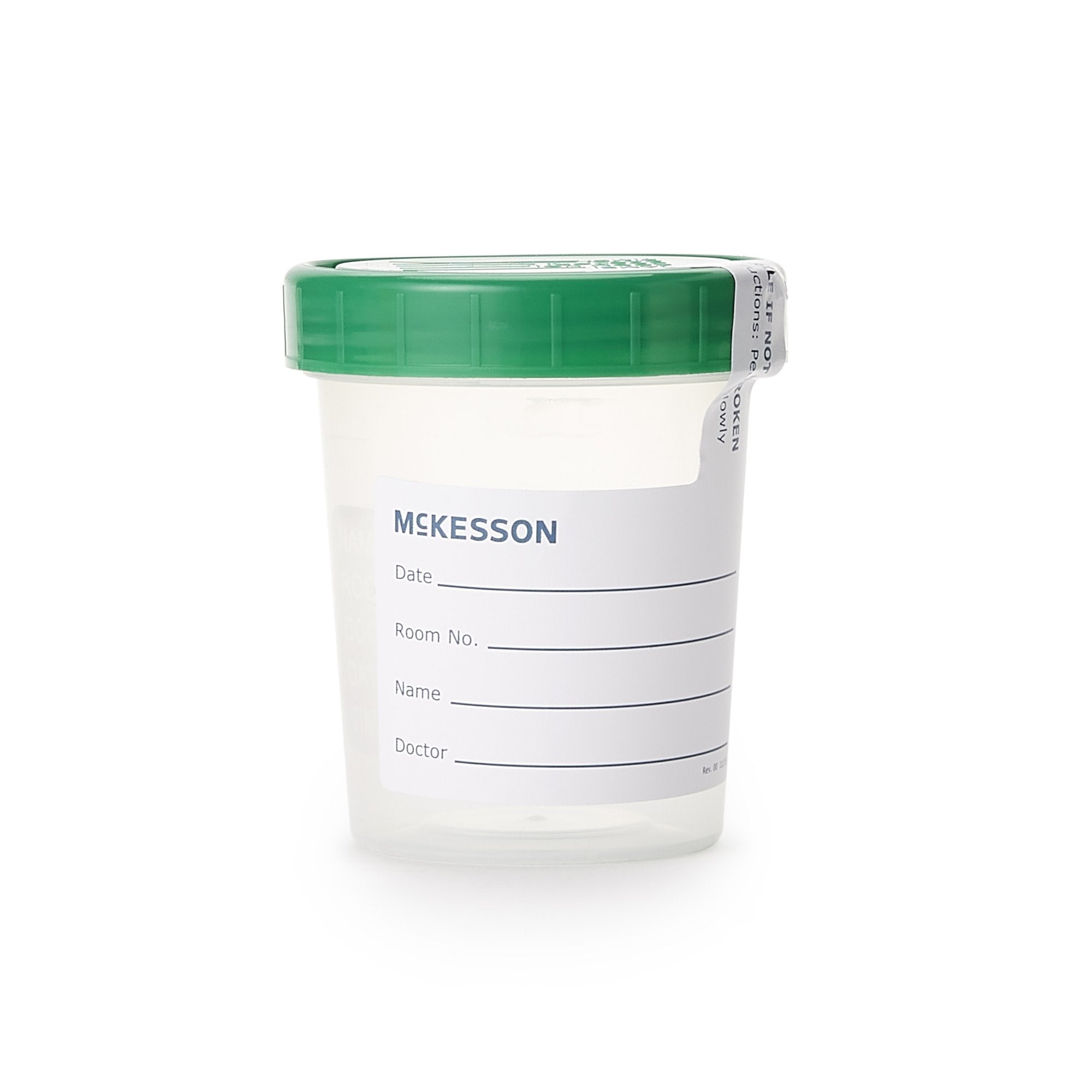 McKesson Specimen Container, 120 mL-Specimen Container McKesson 120 mL (4 oz.) Screw Cap Sterile