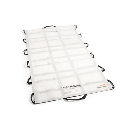The MegaMover 1500 Transfer Sheet, 40 x 80 Inch-Transfer Sheet MegaMover White / Black 40 X 80 Inch 14 Handles