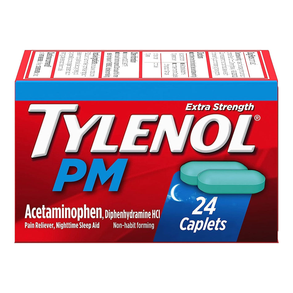 Tylenol® PM Caplets - Pharmaceuticals>Over the Counter>Pain Relief - J & J Sales