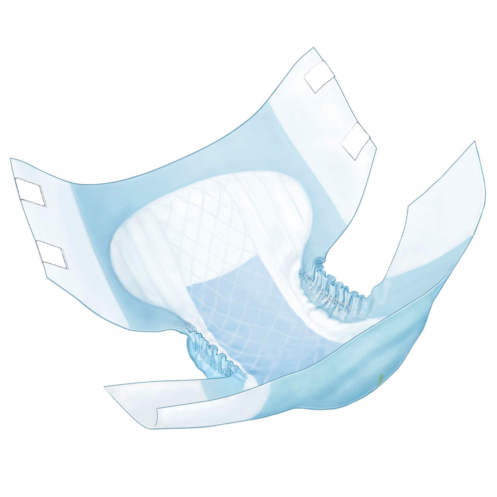 Wings™ Overnight Absorbency Incontinence Brief, Large - Incontinence>Adult Briefs and Protective Undergarments - Cardinal