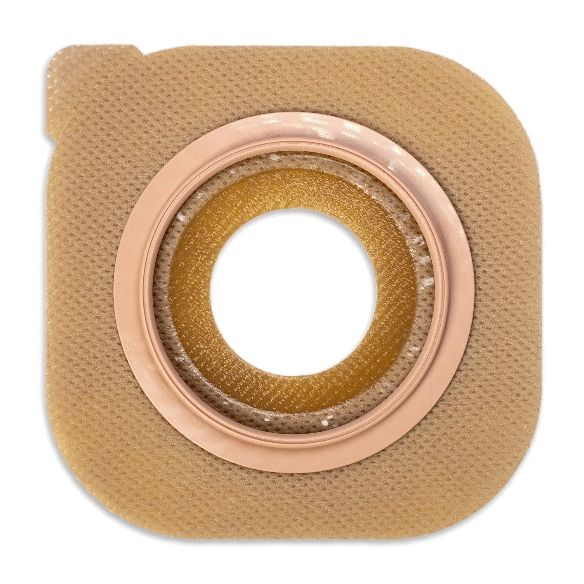 New Image Flat CeraPlus Skin Barrier, 2-1/4 Inch Opening-"Ostomy Barrier New Image Flat CeraPlus Precut, Extended Wear Without Tape 2-1/4 Inch Flange Red Code 1-3/8 Inch Opening"