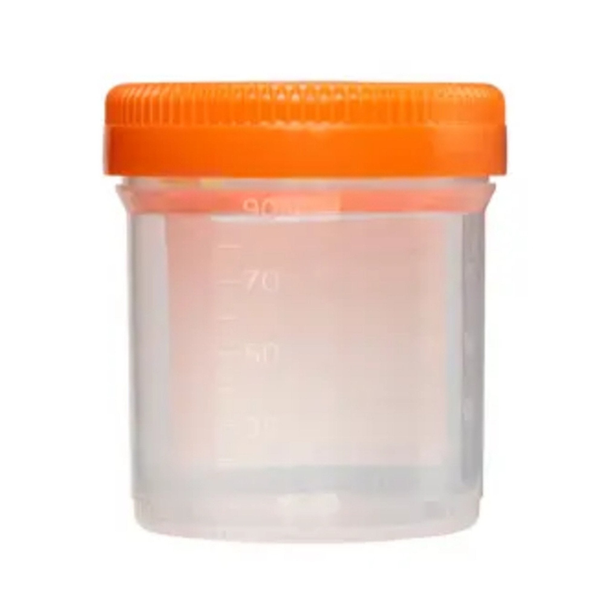 Urine Specimen Container 53 X 62 mm 90 mL (3 oz.) Screw Cap Sterile - Clinical Laboratory>Specimen Collection>Specimen Col...