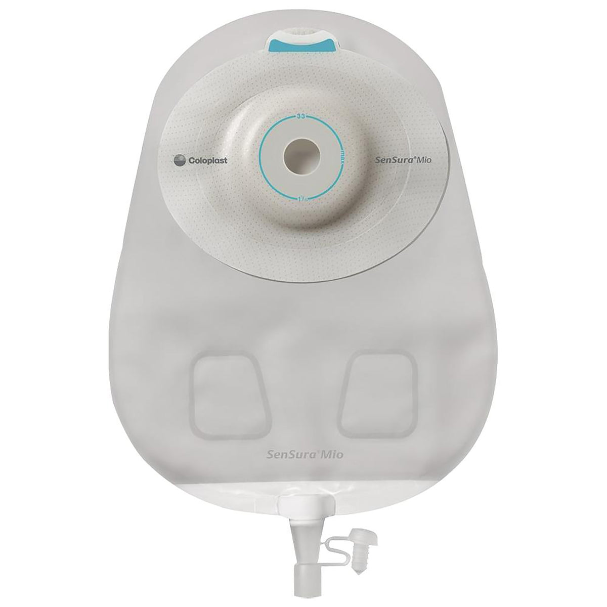 SenSura® Mio Convex Light 1-Piece Transparent Urostomy Pouch, 25mm Stoma - Ostomy>Ostomy Pouches - Coloplast