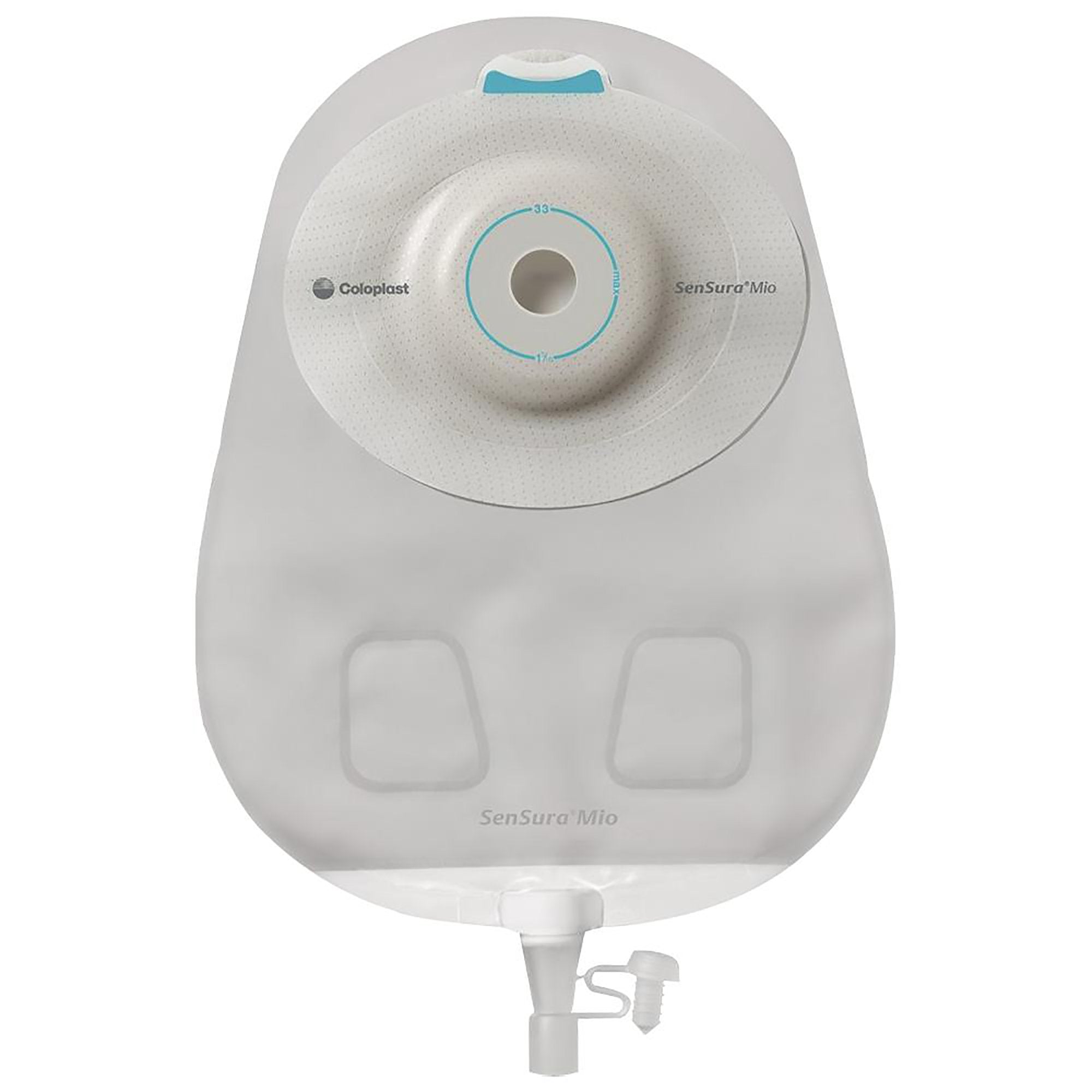 SenSura® Mio Convex Light 1-Piece Transparent Urostomy Pouch, 25mm Stoma - Ostomy>Ostomy Pouches - Coloplast