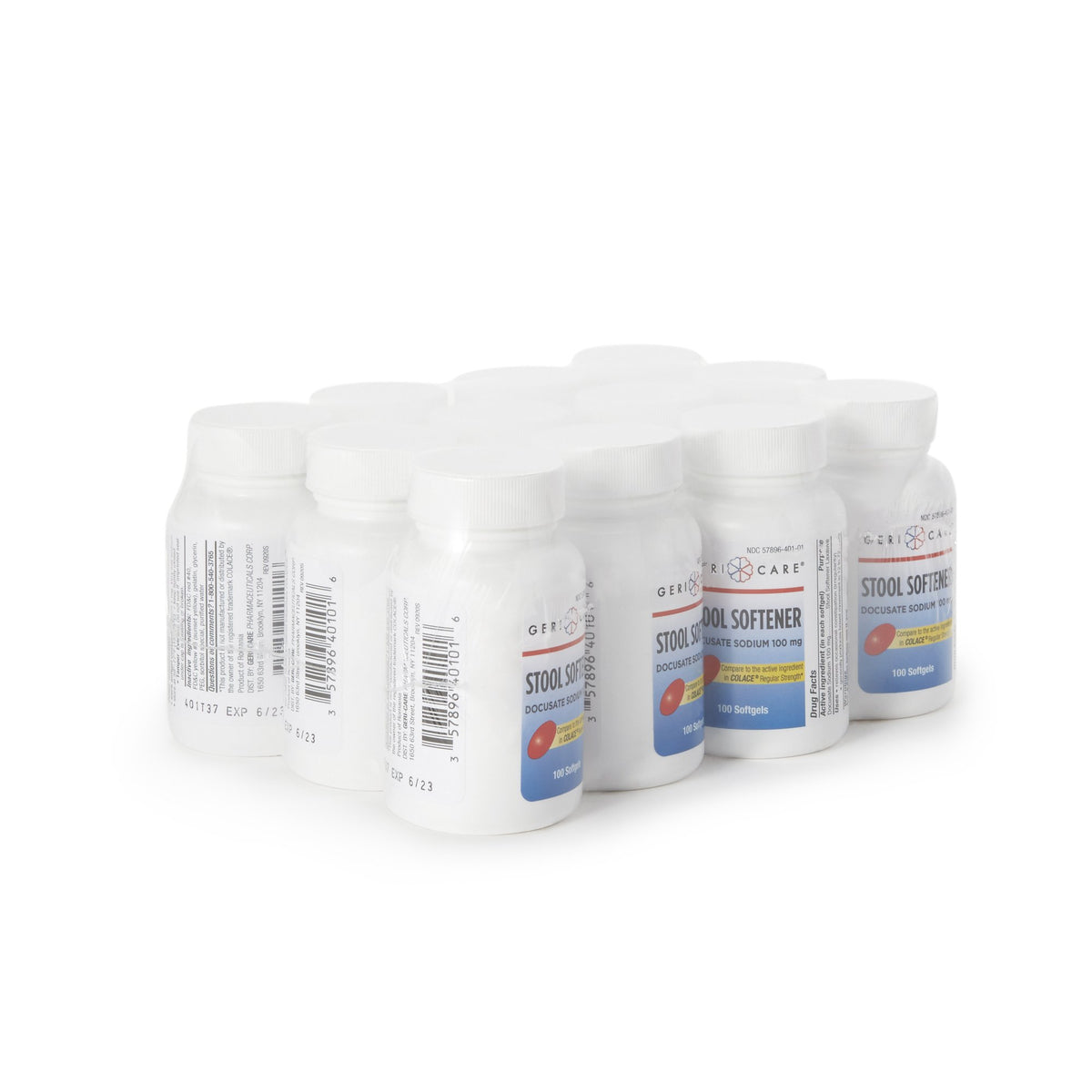 Geri-Care® Docusate Sodium Stool Softener - Pharmaceuticals>Over the Counter>Gastrointestinal>Laxatives - Geri-Care