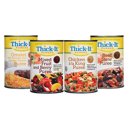 Thick-It Purees Chicken la King Pure Thickened Food, 15-ounce Can-Thickened Food Thick-It 15 oz. Can Chicken la King Flavor Puree IDDSI Level 4 Extremely Thick/Pureed