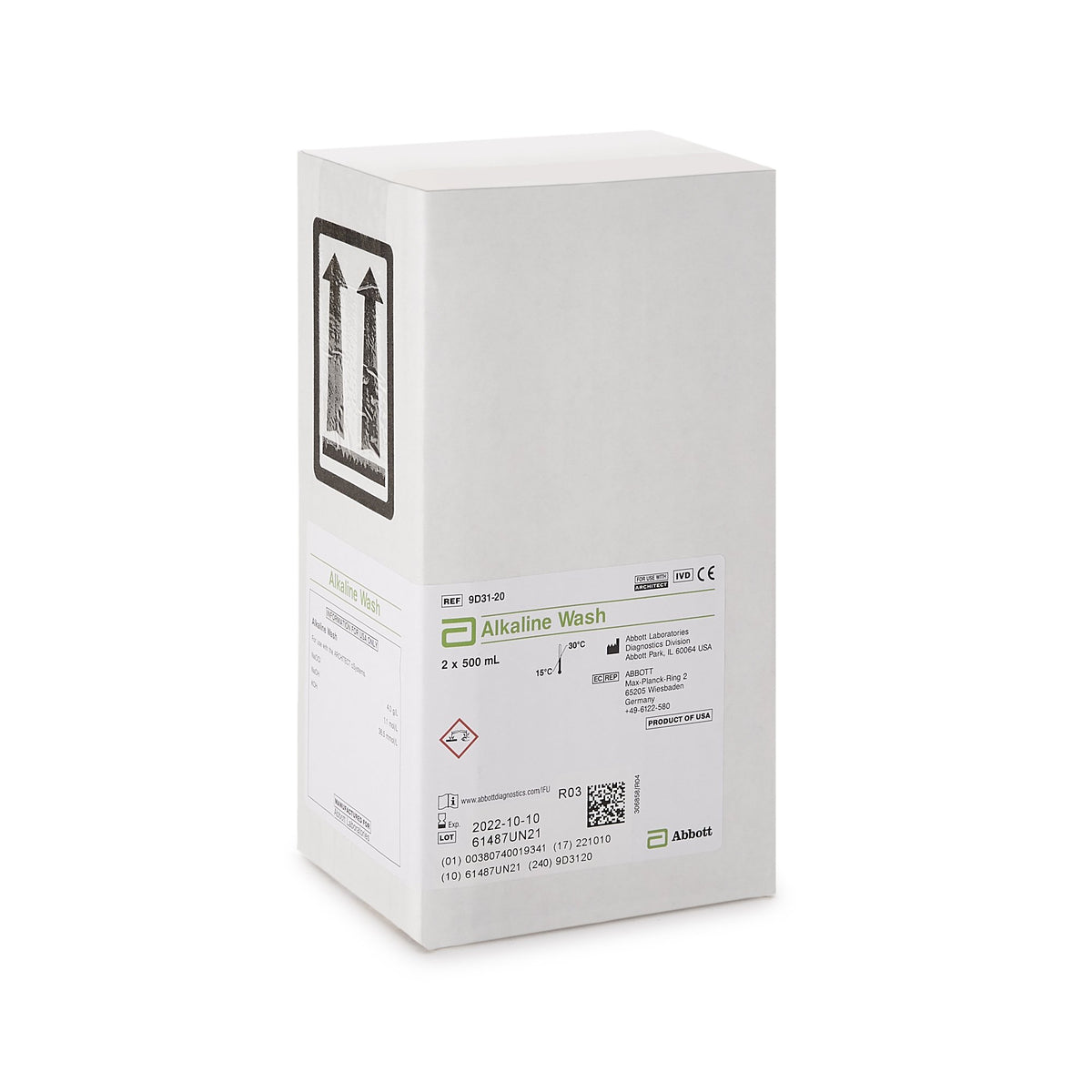 Architect� Wash Reagent for use with Architect c16000 Analyzer-General Chemistry System Reagent Architect� Alkaline Wash For Architect c16000 Analyzer