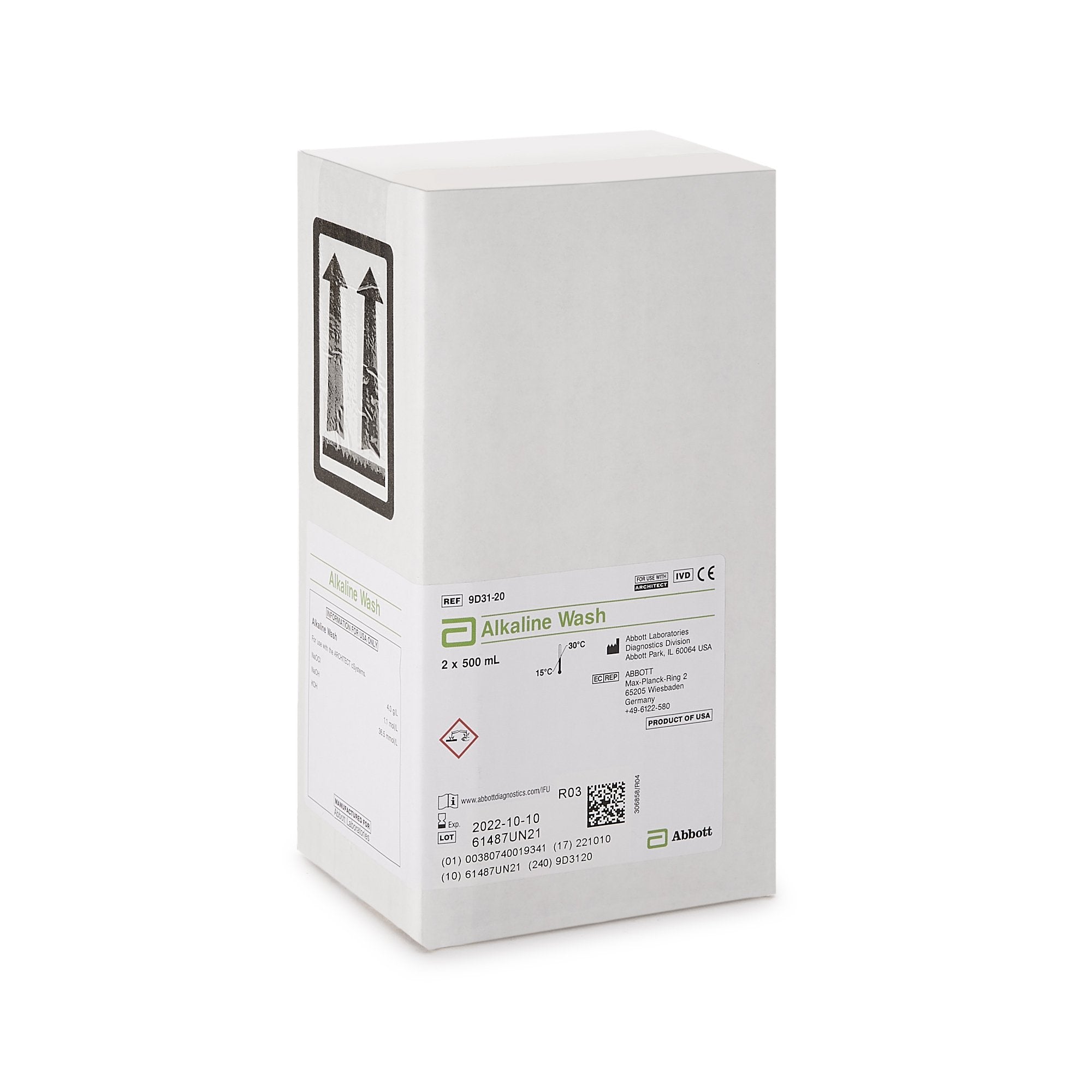 Architect� Wash Reagent for use with Architect c16000 Analyzer-General Chemistry System Reagent Architect� Alkaline Wash For Architect c16000 Analyzer