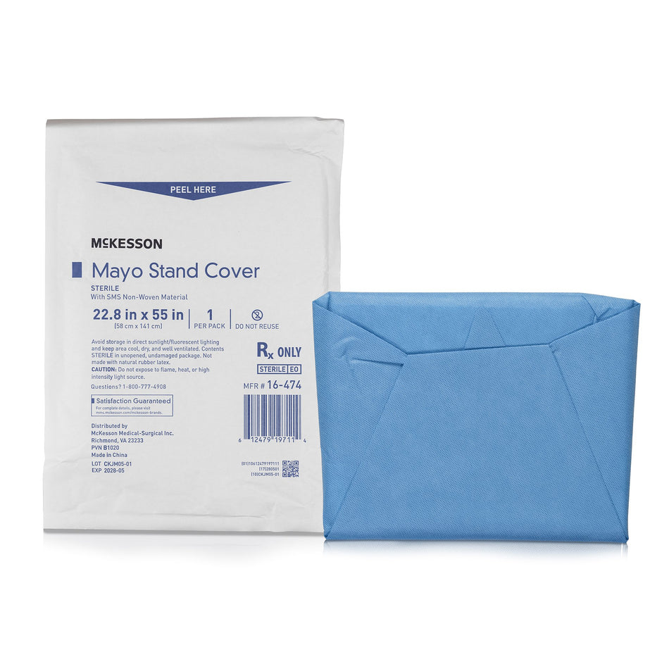 McKesson Mayo Stand Cover, 22-4/5 x 55� Inch-Mayo Stand Cover 22.8 X 55.5 Inch