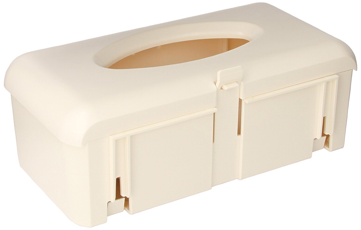 BD Glove Box Holder-Glove Box Holder BD Horizontal Mounted 1-Box Capacity Ivory 4-1/4 X 7 X 12 Inch Plastic