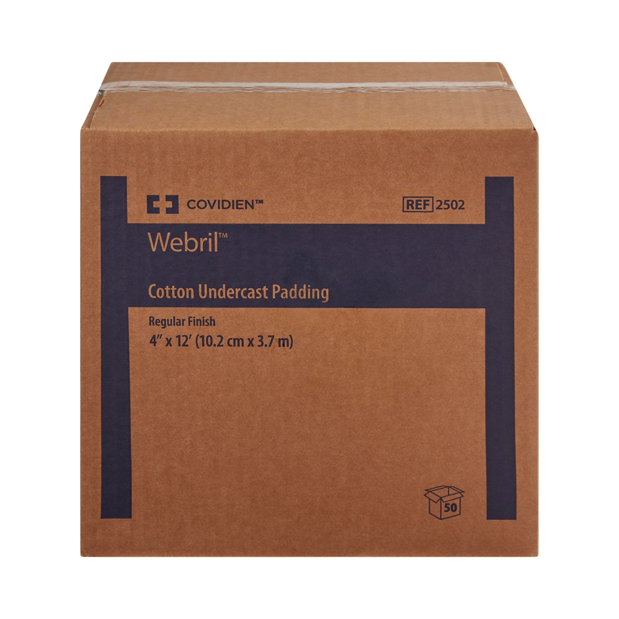 Webril White Cotton Undercast Cast Padding, 4 Inch x 4 Yard-Cast Padding Undercast Webril 4 Inch X 4 Yard Cotton Sterile