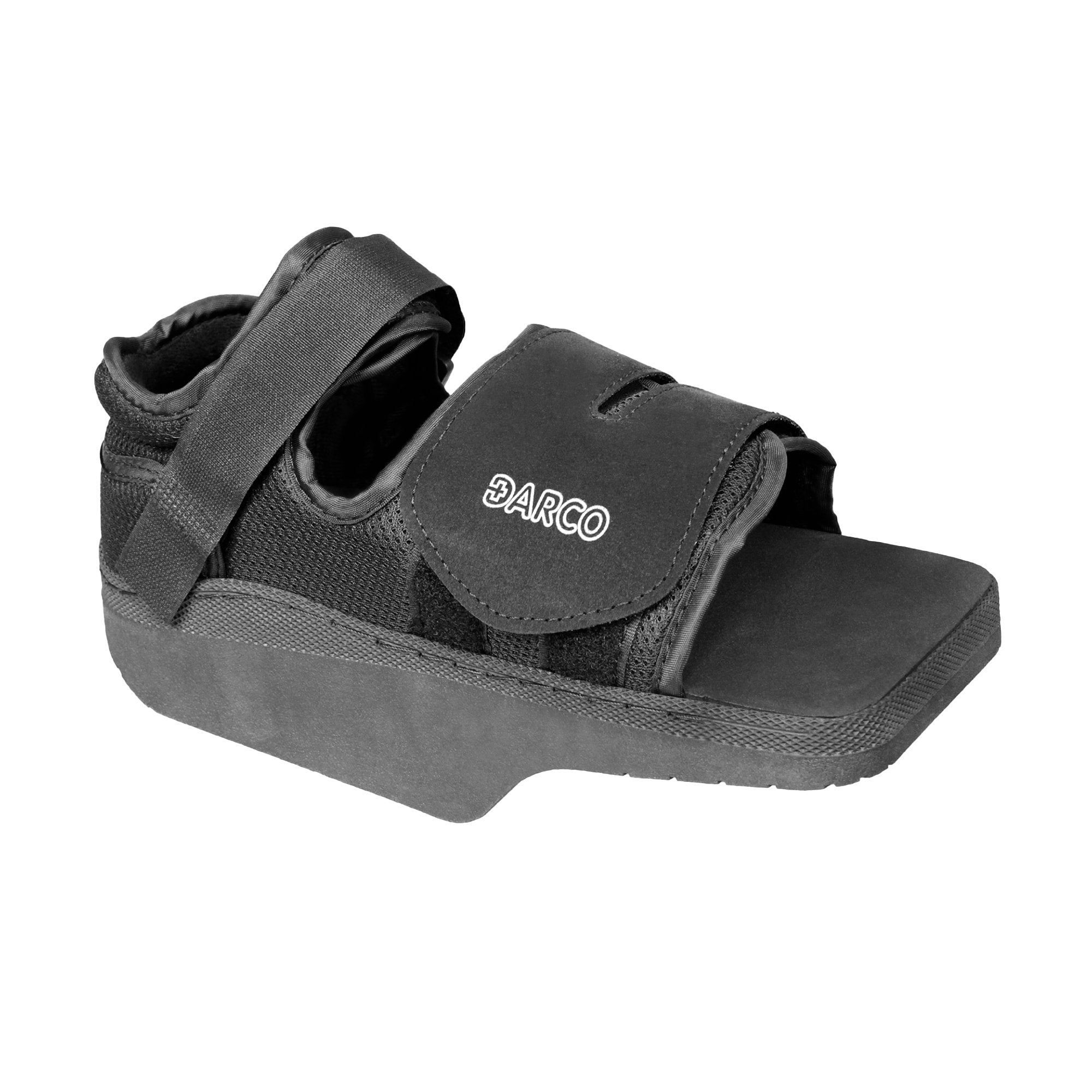 Darco OrthoWedge Post-Op Shoe Medium, Black-Post-Op Shoe Darco OrthoWedge Medium Unisex Black