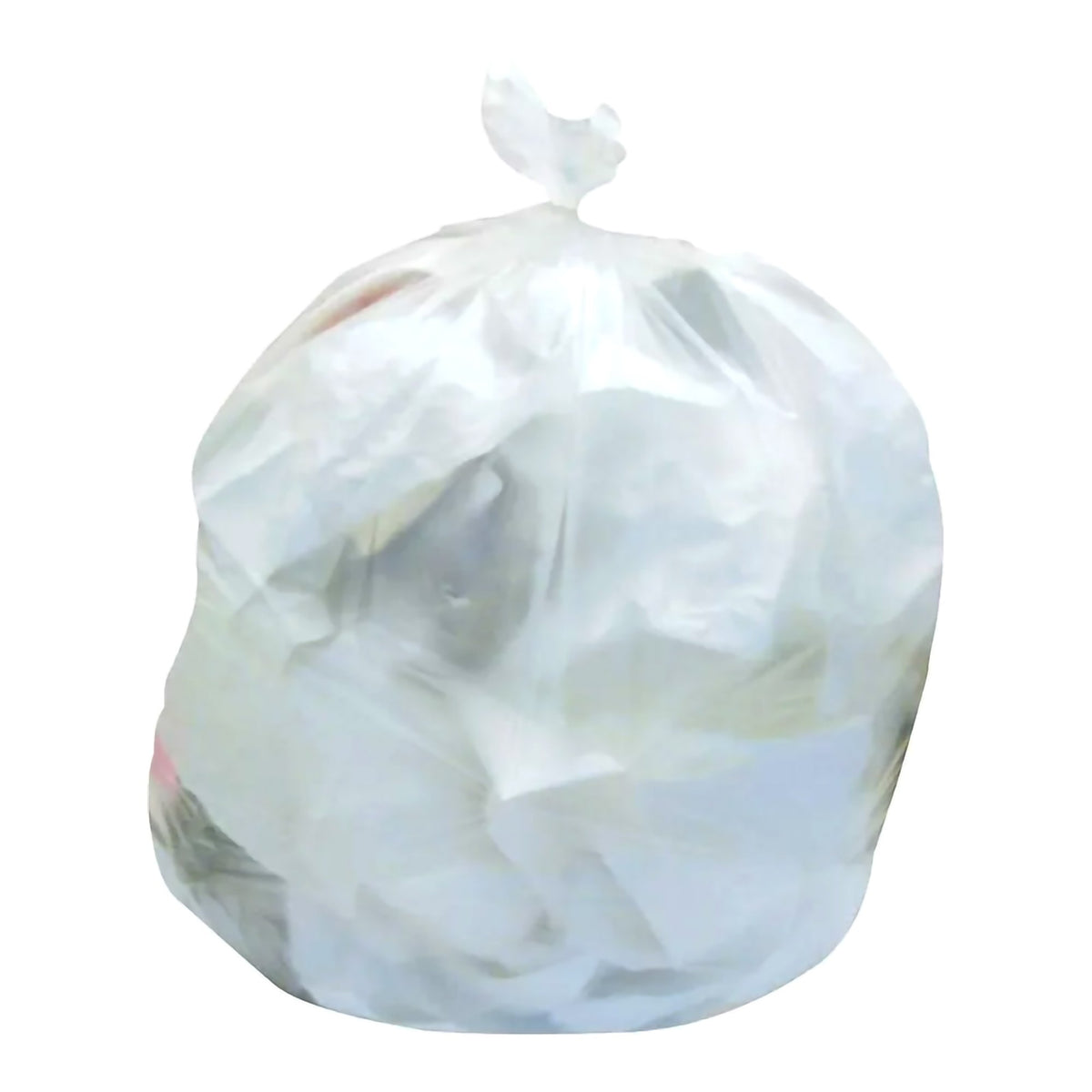 Heritage Super Tuf Trash Bag-Trash Bag Heritage Super Tuf 36 gal. Clear LLDPE 0.90 mil 30 X 36 Inch Star Seal Bottom Flat Pack