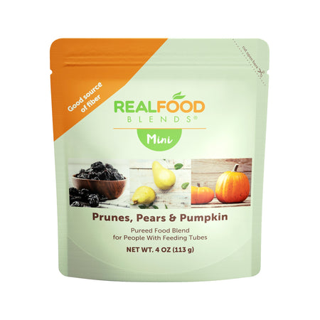 Tube Feeding Formula Real Food Blends® Mini Prunes / Pears / Pumpkin Flavor Liquid 4 oz. Pouch - Nutritionals and Feeding...