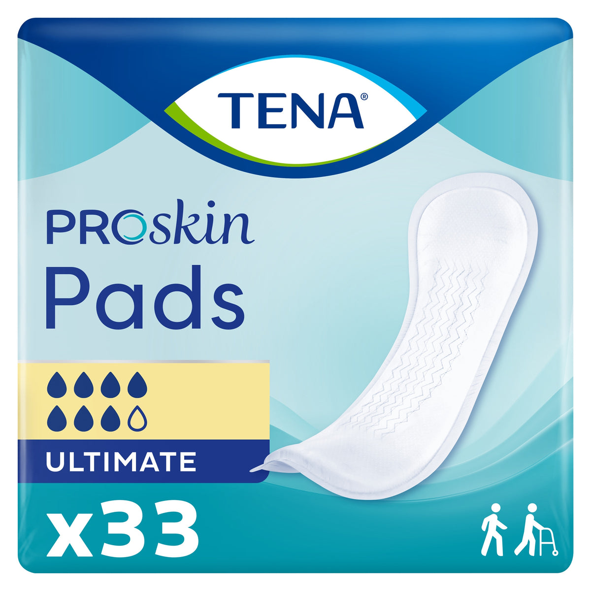 Tena® ProSkin™ Ultimate Incontinence Pads - Incontinence>Incontinence Liners and Pads - Essity HMS North America Inc