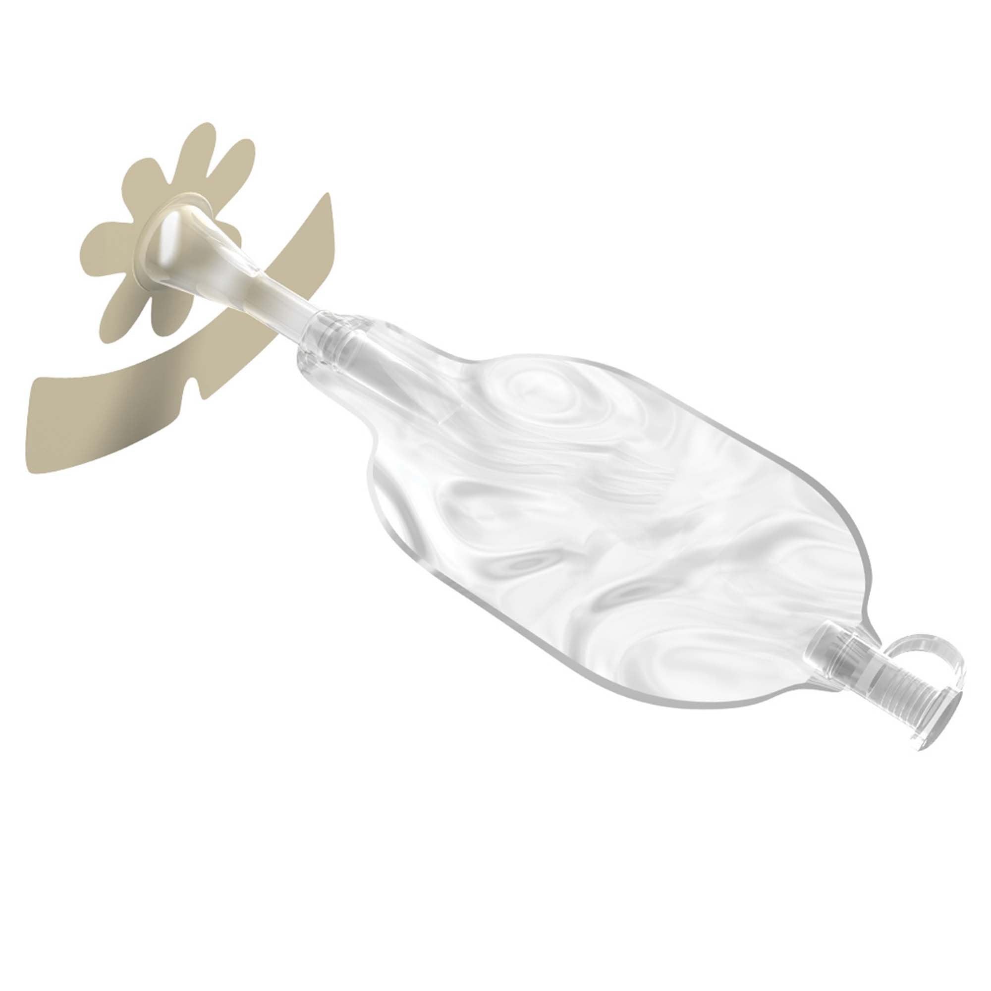 Men's Liberty 3.0 External Catheter-Male External Catheter with Pouch Liberty 3.0 Hydrocolloid Adhesive One Size Fits Most