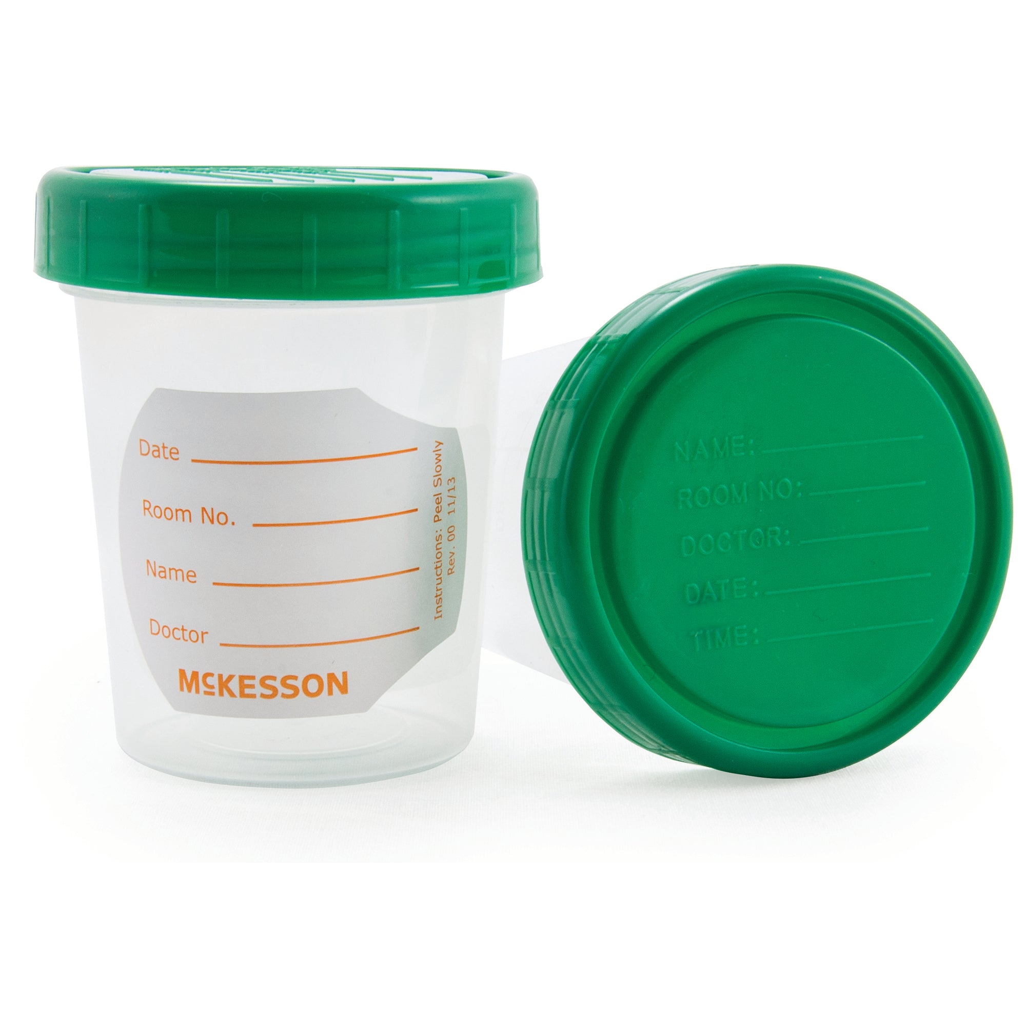 McKesson Specimen Container, 120 mL-Specimen Container McKesson 120 mL (4 oz.) Screw Cap NonSterile