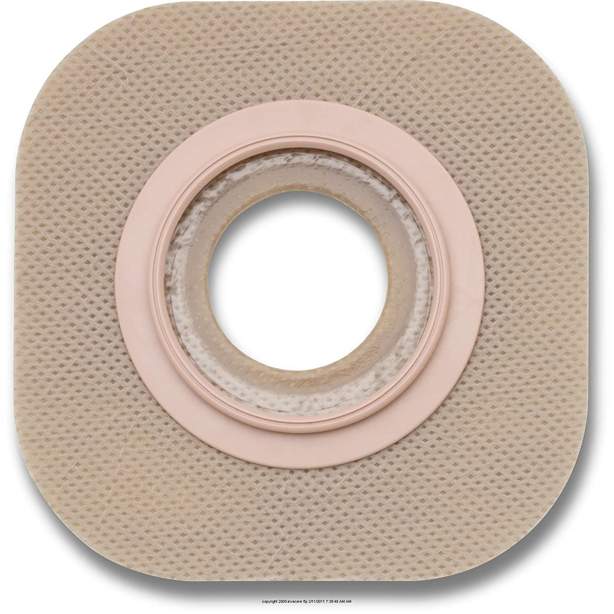 New Image Flextend Colostomy Barrier With 1 Inch Stoma Opening-"Ostomy Barrier New Image Flextend Precut, Extended Wear Adhesive Tape 44 mm Flange Green Code System Hydrocolloid 1-1/4 Inch Opening"
