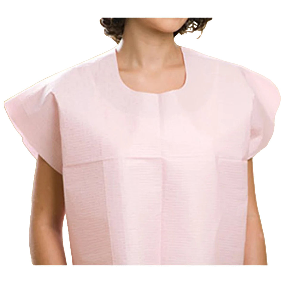 Graham Medical Exam Cape, Mauve-Exam Cape Mauve One Size Fits Most Front / Back Opening Without Closure Female