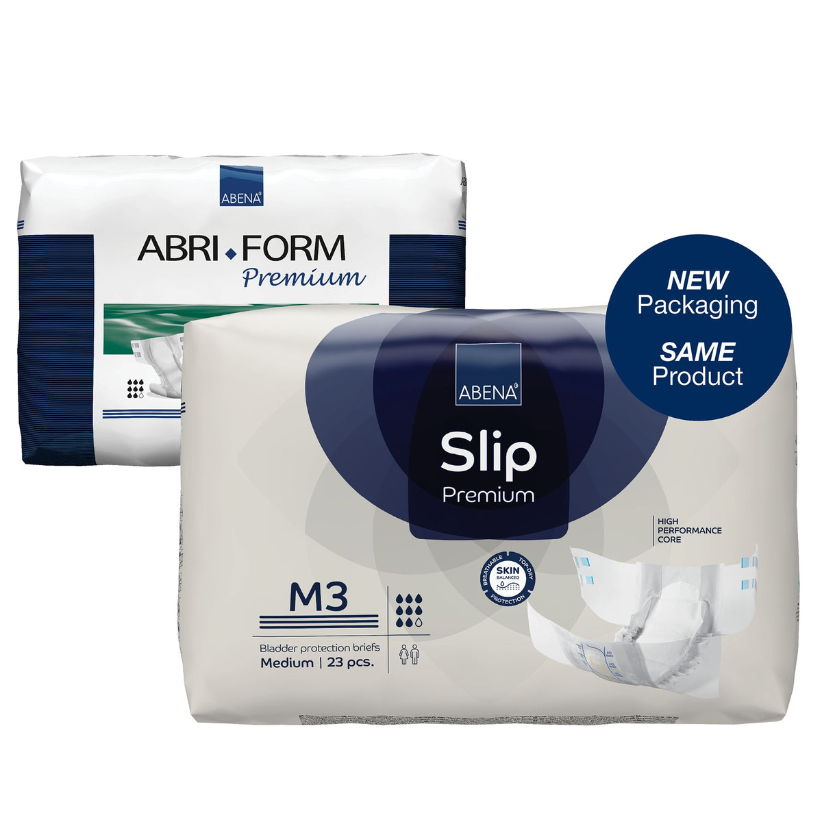 Abena® Slip Premium M3 Incontinence Brief, Medium - Incontinence>Adult Briefs and Protective Undergarments - Abena North A...
