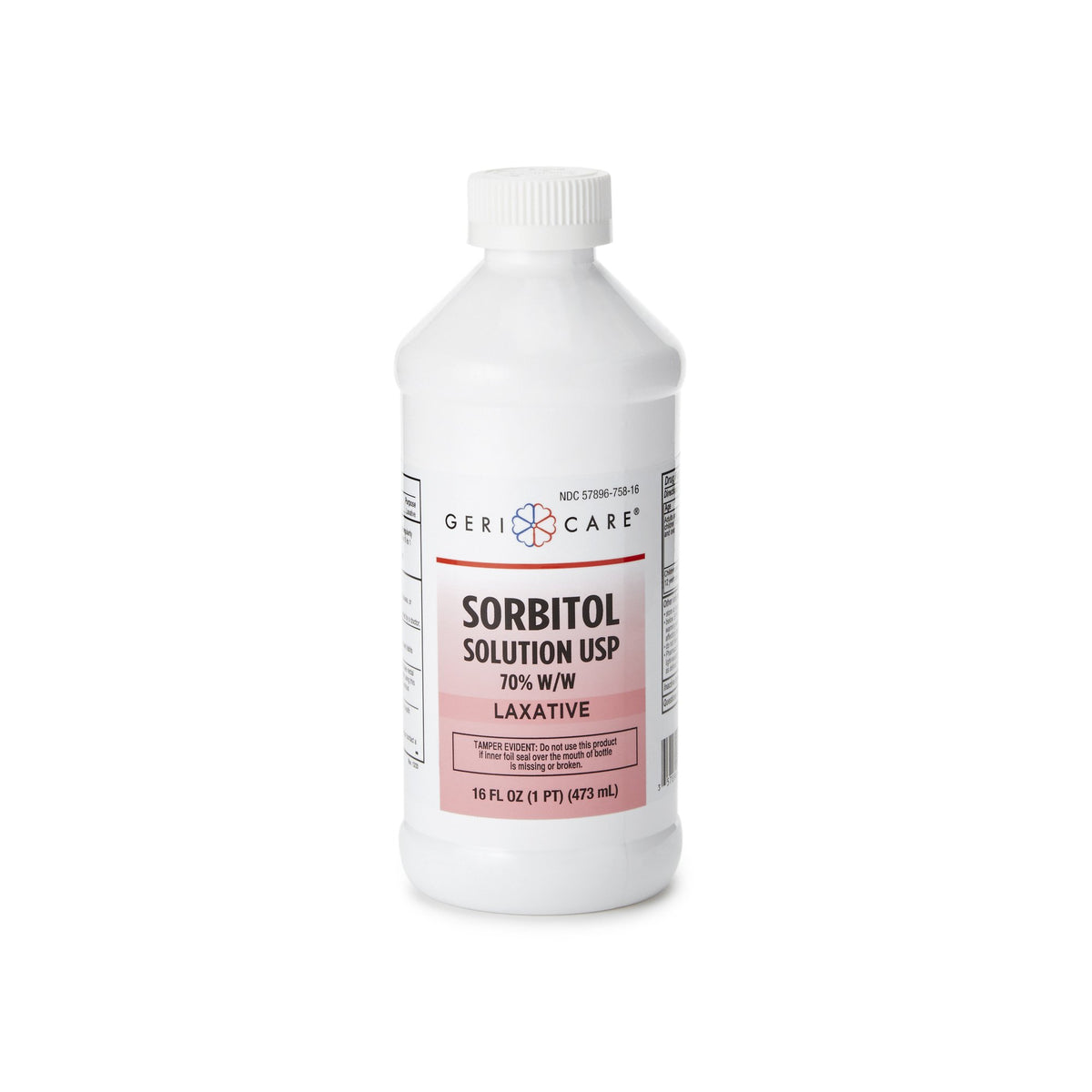 Geri-Care Sorbitol Diuretic Laxative, 16-ounce bottle-Diuretic Laxative Geri-Care Liquid 16 oz. 70% Strength Sorbitol
