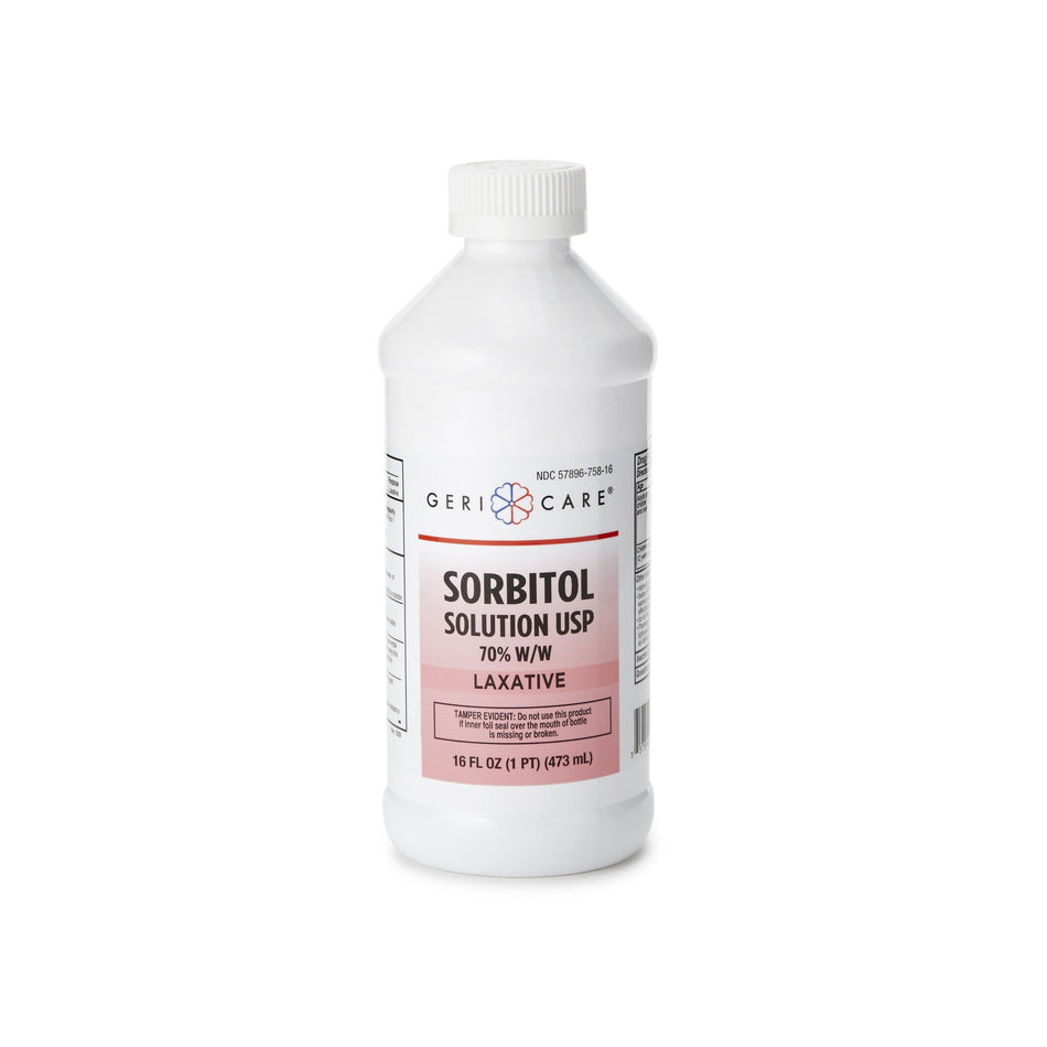 Geri-Care Sorbitol Diuretic Laxative, 16-ounce bottle-Diuretic Laxative Geri-Care Liquid 16 oz. 70% Strength Sorbitol